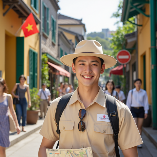 Walking Tour Guide ( Hướng dẫn viên đi bộ )