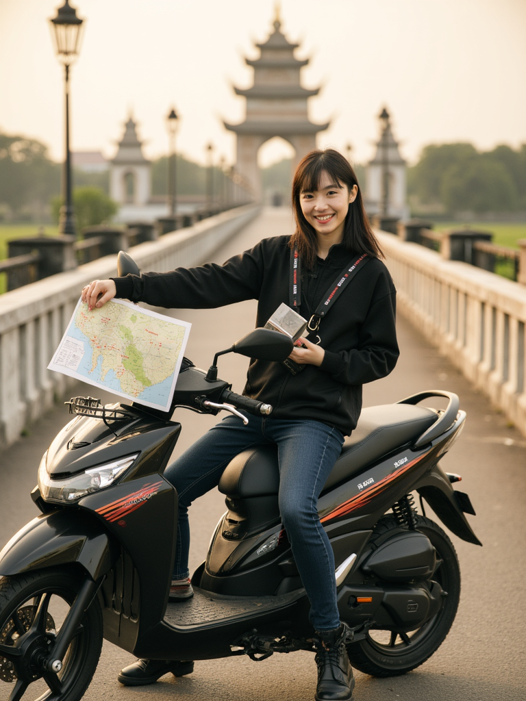 Motorcycle Tour Guide Tại Huế