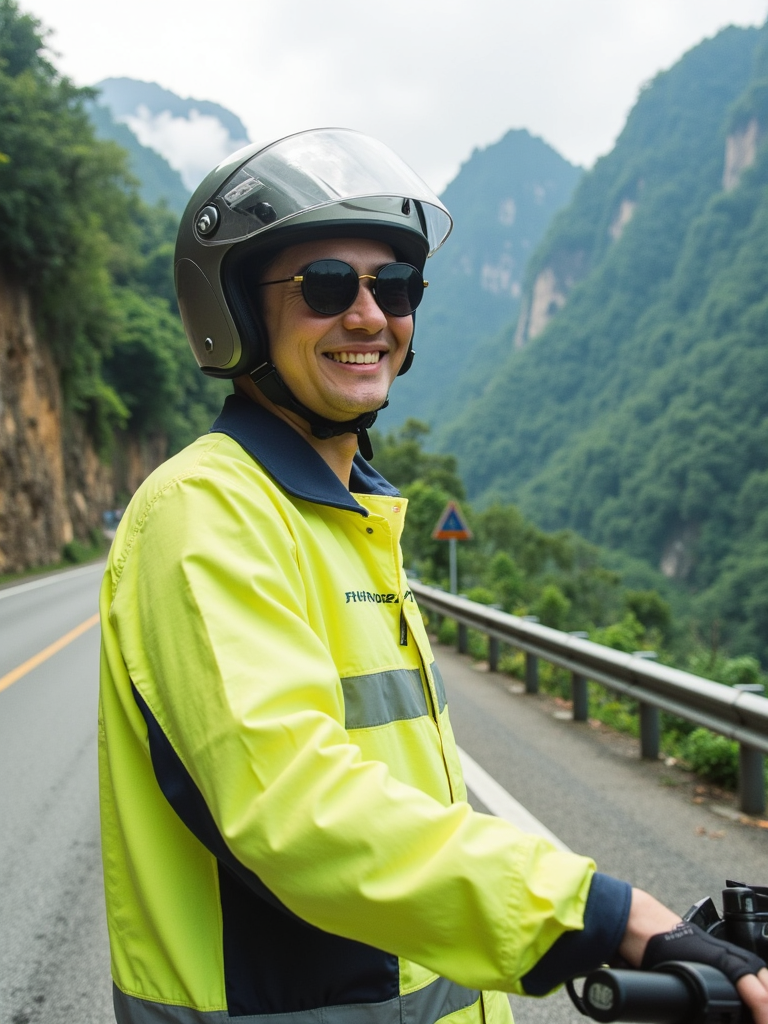 Motorcycle Tour Guide ( Hướng dẫn viên du lịch bằng xe máy )