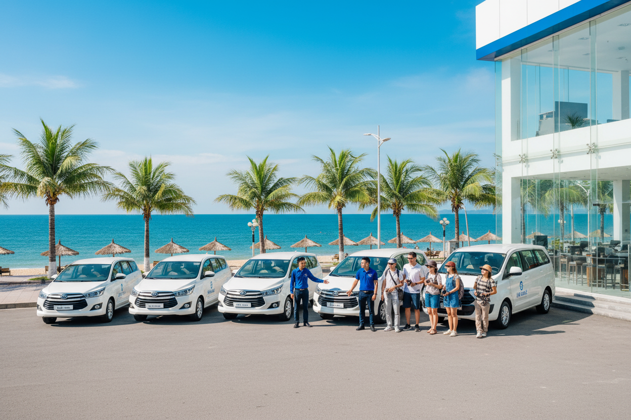 Thuê Xe Du Lịch Cho Khách Đoàn Tại Nha Trang