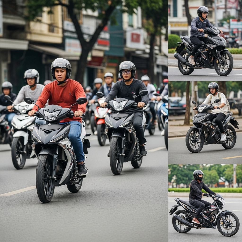 Thuê Xe Máy (Xe Côn Tay) Tại Việt Nam