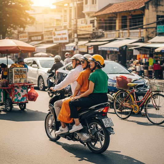 Thuê Xe Máy (Xe Tay Ga) Tại Việt Nam