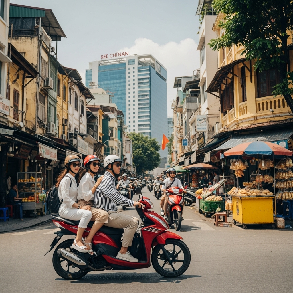 Thuê Xe Máy (Xe Tay Ga) Tại Việt Nam