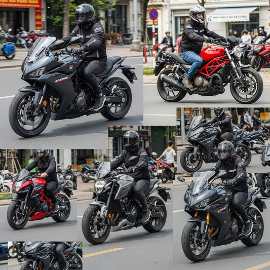 Thuê Xe Máy ( Xe Phân Khối Lớn) Tại Việt Nam