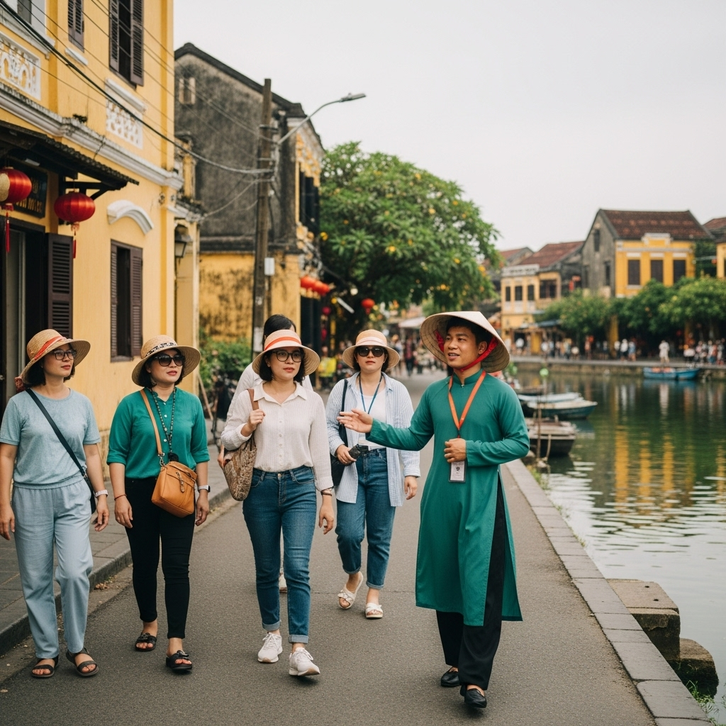 Tour Guide Nội Địa Tại Hội An