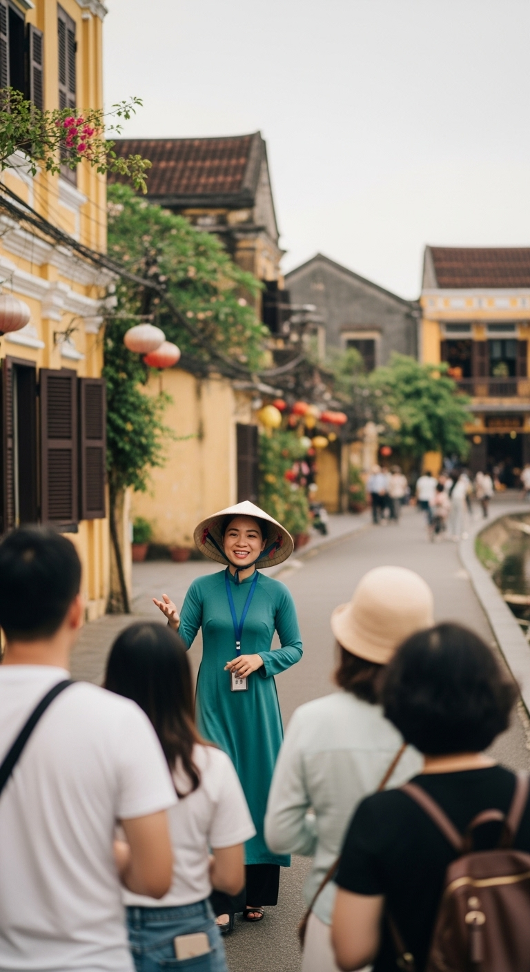 Professional Chinese Speaking Tour Guide Tại Hội An