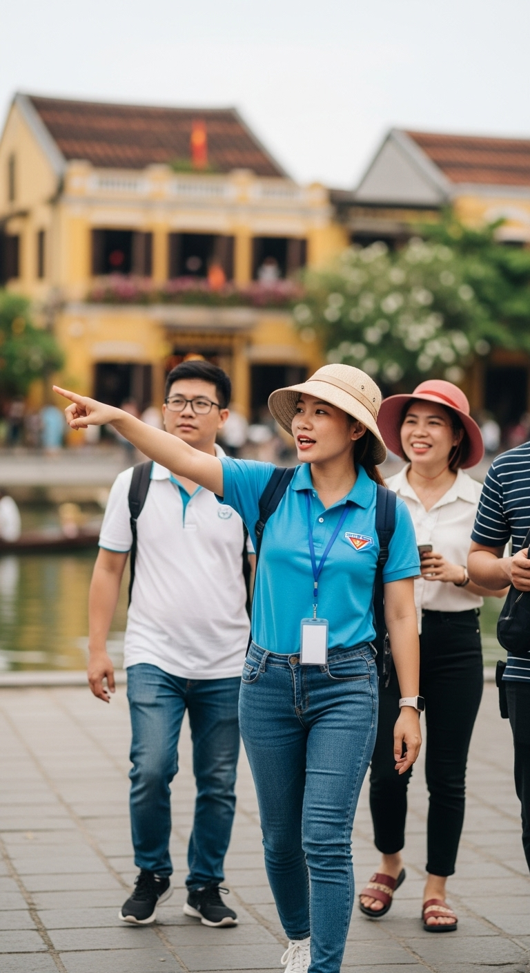 Professional Korean Speaking Tour Guide Tại Hội An