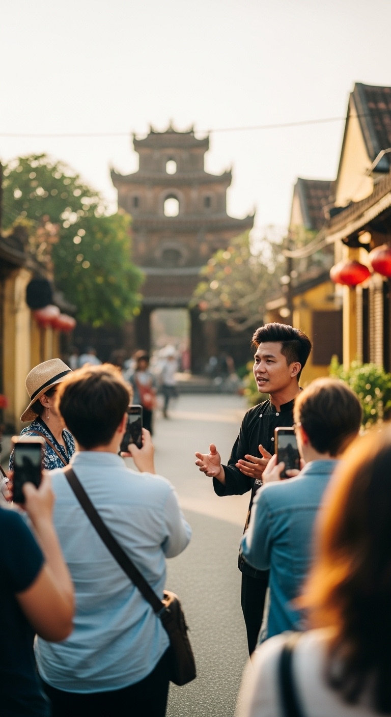 Professional Korean Speaking Tour Guide Tại Hội An