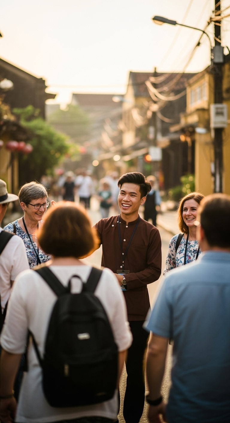 Professional Korean Speaking Tour Guide Tại Hội An