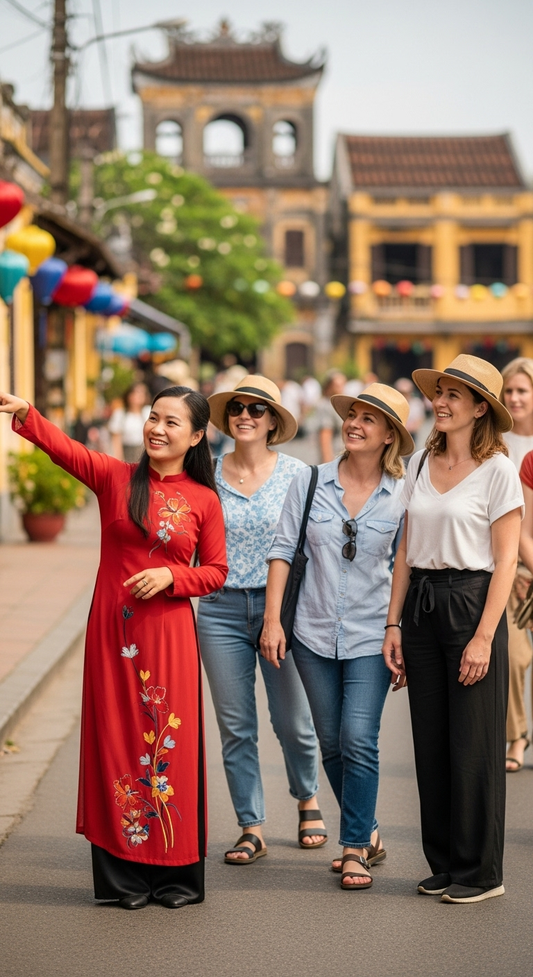 Walking Tour Guide Tại Hội An: Lạc Bước Khám Phá Nét Đẹp Cổ Kính Cùng HDV Local