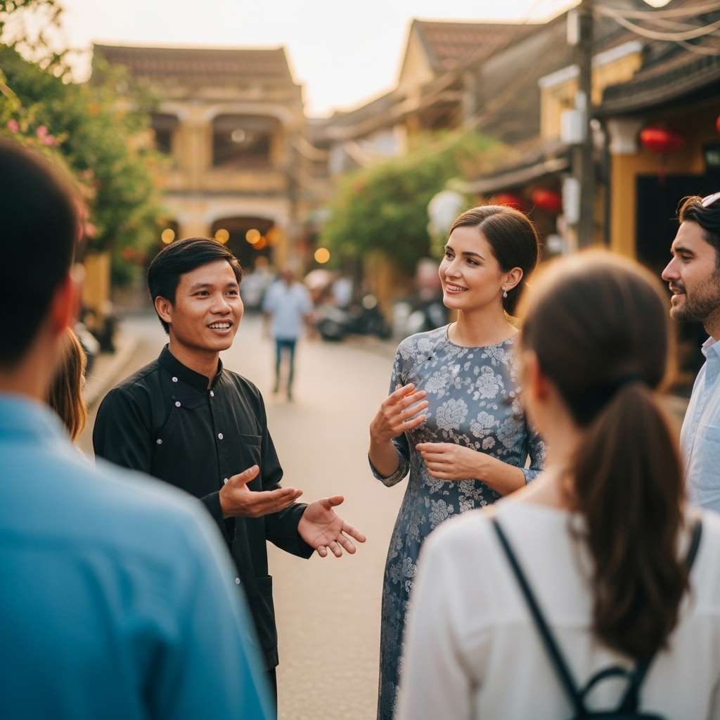 Professional Korean Speaking Tour Guide Tại Hội An
