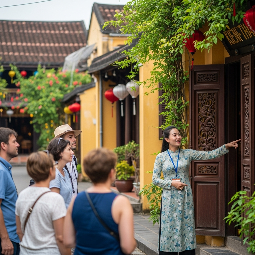 Tour Guide Thưởng Thức Ẩm Thực Tại Hội An