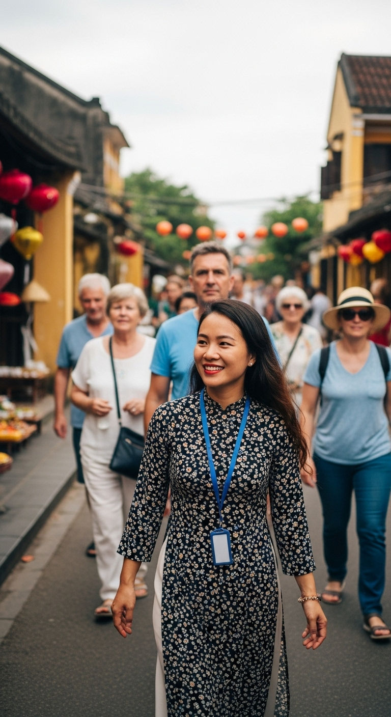 Professional Korean Speaking Tour Guide Tại Hội An