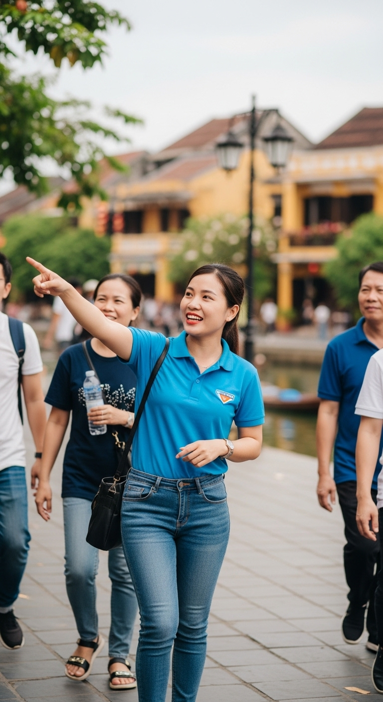 Professional Korean Speaking Tour Guide Tại Hội An