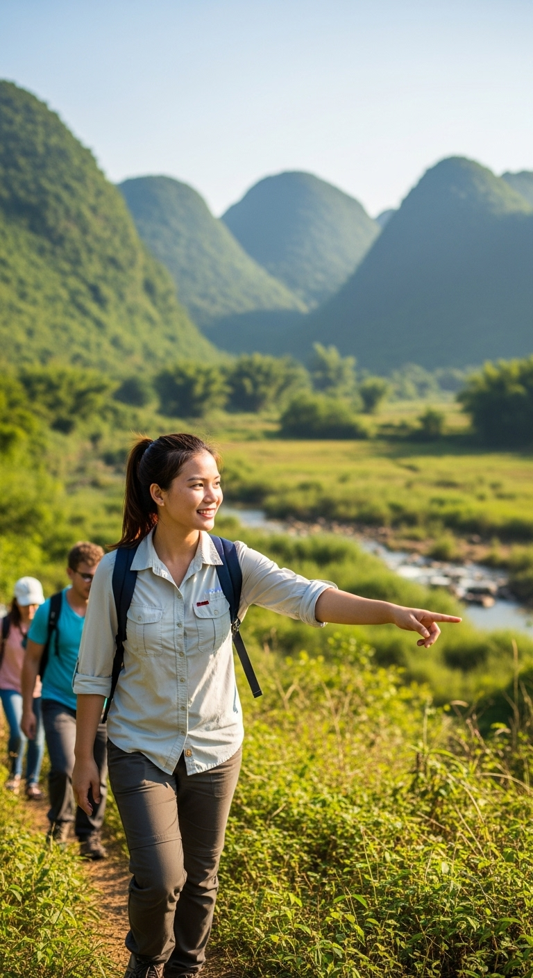 Trekking Tour Guide Tại Quảng Ngãi