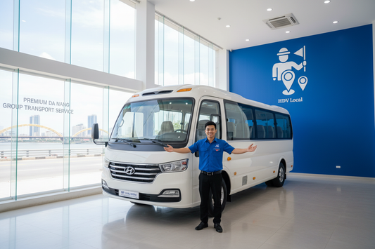 HDV Local - Xe 16 chỗ Đà Nẵng showroom
