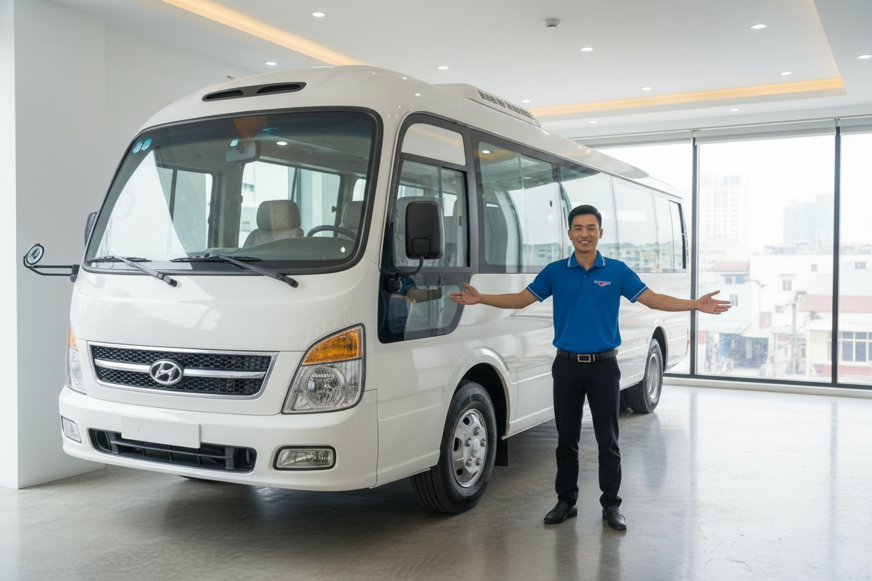 HDV Local - Xe 16 chỗ TPHCM showroom