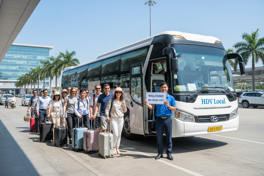 HDV Local - Xe 45 chỗ sân bay TSN