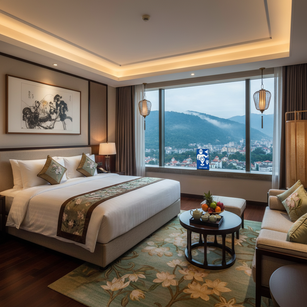 Phòng khách sạn view thành phố Việt Nam