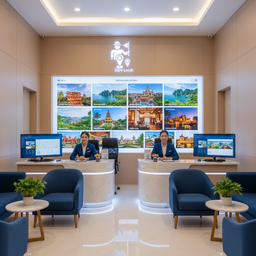 Văn phòng booking HDV Local 5