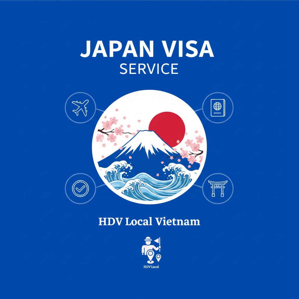 Visa Nhật - Ukiyo-e Graphic
