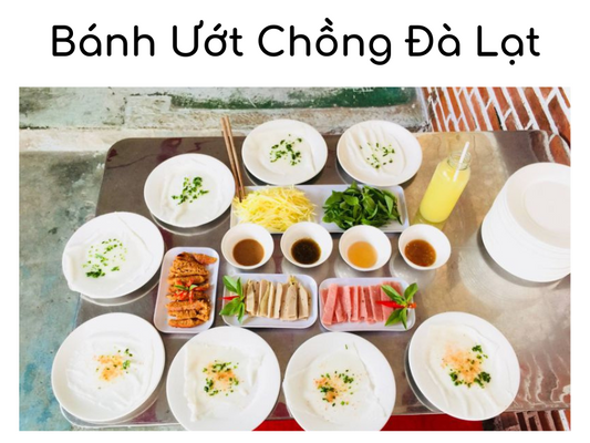 Review Bánh Ướt Chồng Đà Lạt - Món Ăn Hot Của Đà Lạt