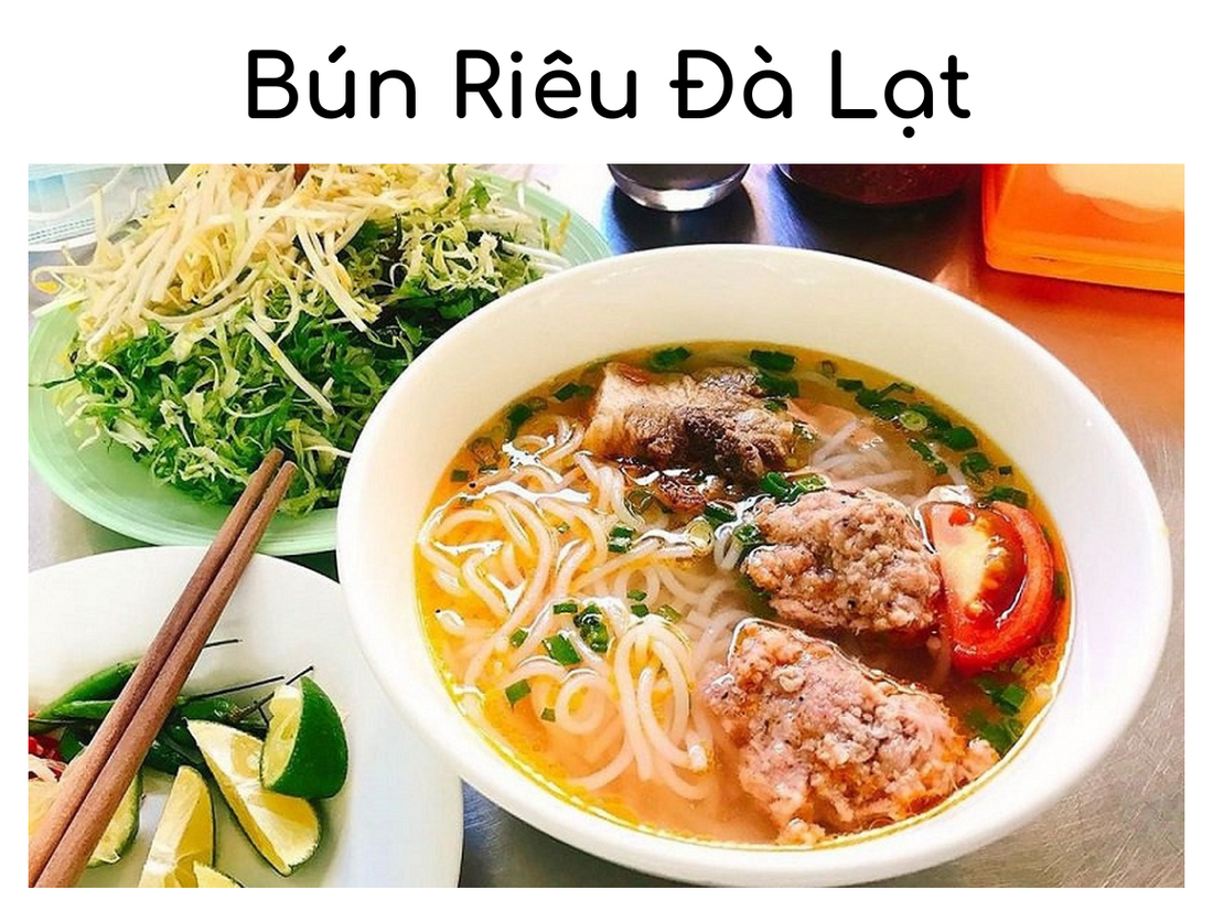 Top 5 Quán Bún Riêu Đà Lạt Ngon Nhất