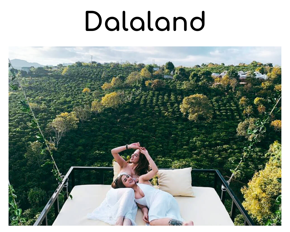 Dalaland Đà Lạt điểm Check-In Không Thể Nào Bỏ Qua