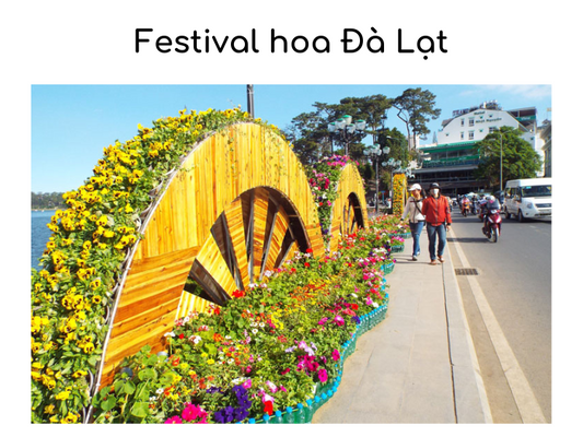 Festival hoa Đà Lạt – Lễ hội linh đình tràn gặp sắc hoa ở sứ sở ngàn hoa