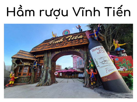 Review Hầm rượu Vĩnh – Tiến Dalat Fairytale Land