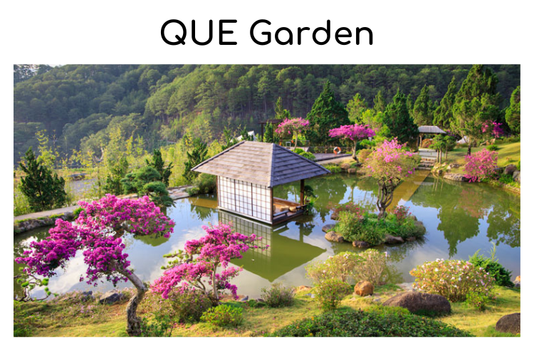 QUE Garden: Góc Check In "Nhật Bản Thu Nhỏ" Tại Đà Lạt