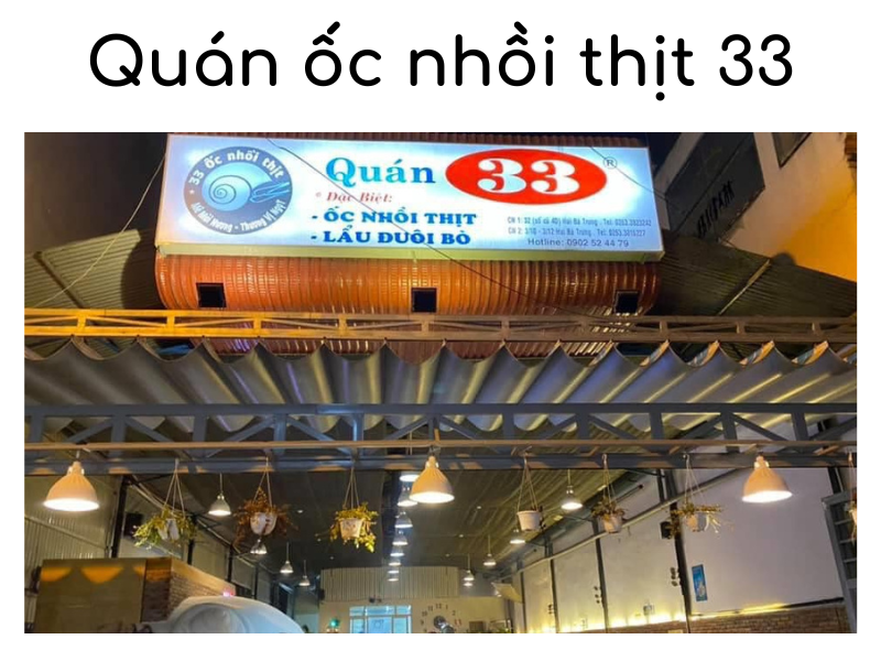 Review quán ốc nhồi thịt 33 nổi tiếng Đà Lạt