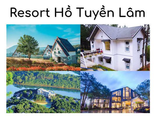 Top 7 Resort Hồ Tuyền Lâm đẹp và chất lượng