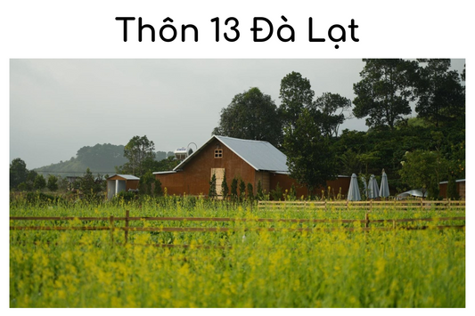 Thôn 13 Đà Lạt - Khung Cảnh Yên Bình Đậm Chất Làng Quê Châu Âu