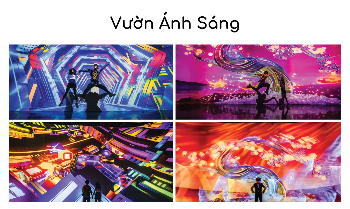 Vườn Ánh Sáng Lumiere - địa điểm vui chơi, check in chụp hình hot nhất
