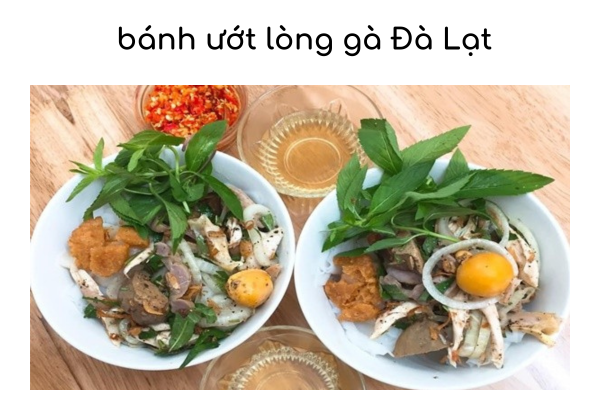 Top 5 quán bánh ướt lòng gà Đà Lạt không thể bỏ lỡ