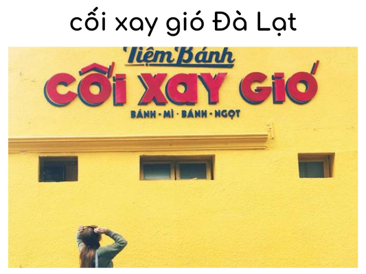 Cối xay gió Đà Lạt: Tiệm bánh với điểm check-in nổi tiếng nhất Đà Lạt