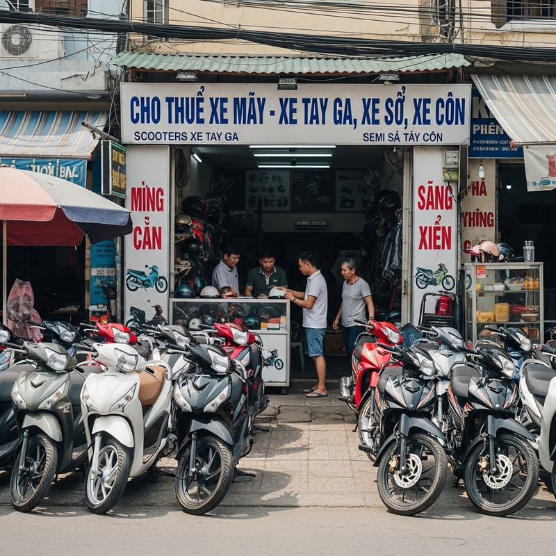 Thuê Xe Máy Hải Dương