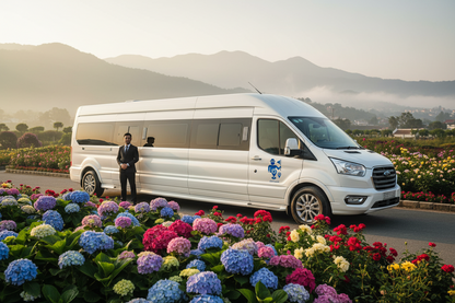 13-seater-ford-transit-exterior-da-lat-flower-garden