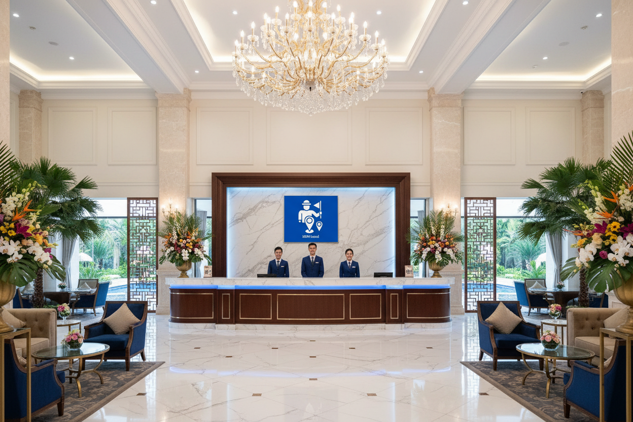 Tại sao nên chọn resort 4 sao cho chuyến đi của bạn? 4-star-resort-reception