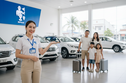 Bí quyết chọn xe du lịch chuẩn xác cho gia đình có người già và trẻ nhỏ