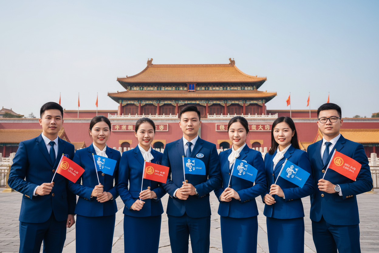 Chinese-speaking tour guides leading tours from Vietnam to Shanghai