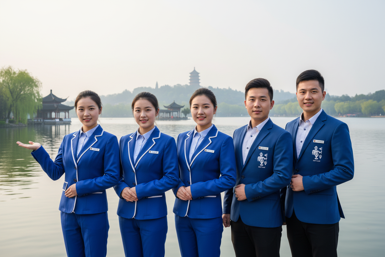 Chinese-speaking tour guides leading tours from Vietnam to Shanghai