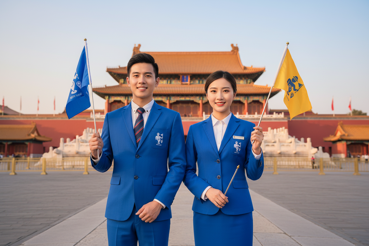 Chinese-speaking tour guides leading tours from Vietnam to Shanghai