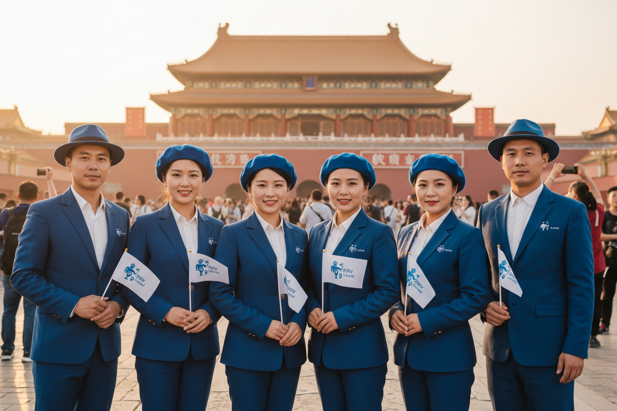 Chinese-speaking tour guides leading tours from Vietnam to Shanghai