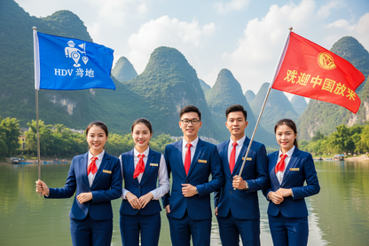 Tour Guides Tiếng Trung cho gia đình Việt Nam du lịch tại Trung Quốc