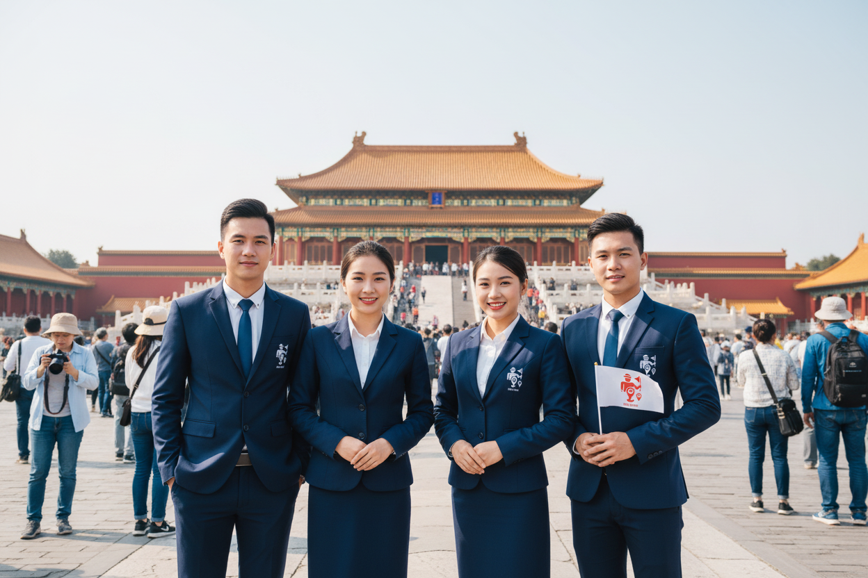 Tour Guides Tiếng Trung cho gia đình Việt Nam du lịch tại Trung Quốc