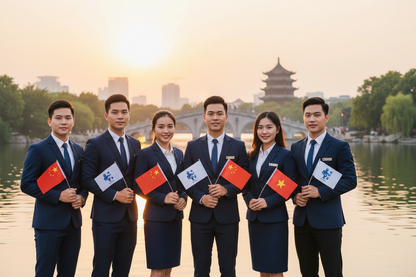Tour Guides Tiếng Trung cho gia đình Việt Nam du lịch tại Trung Quốc