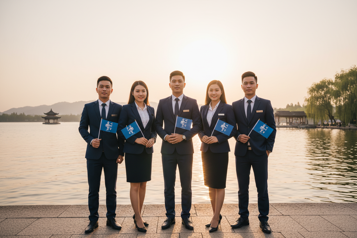 Tour Guides Tiếng Trung Tự Túc tại Trung Quốc
