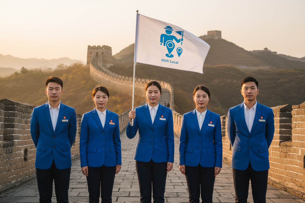 Tour Guides Tiếng Trung Tự Túc tại Trung Quốc